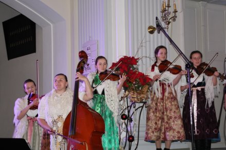 Koncert podczas Strefy Białych Świąt